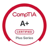CompTIA A+ certification badge