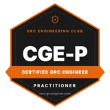 Certified GRC Engineer - Practitioner certification badge