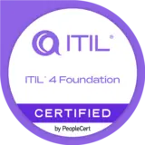 ITIL 4 Foundation certification badge