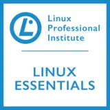 Linux Essentials certification badge
