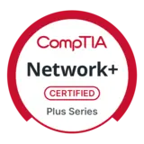 CompTIA Network+ certification badge