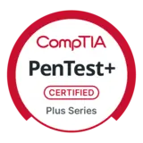 CompTIA PenTest+ certification badge