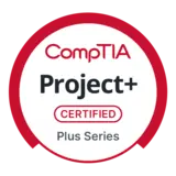 CompTIA Project+ certification badge